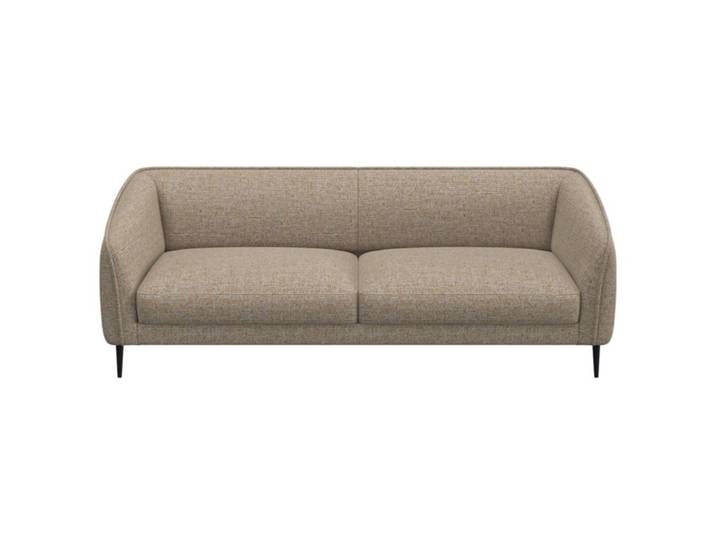 Sofa Fady Stoff hellbraun B 217.5 T 74 cm