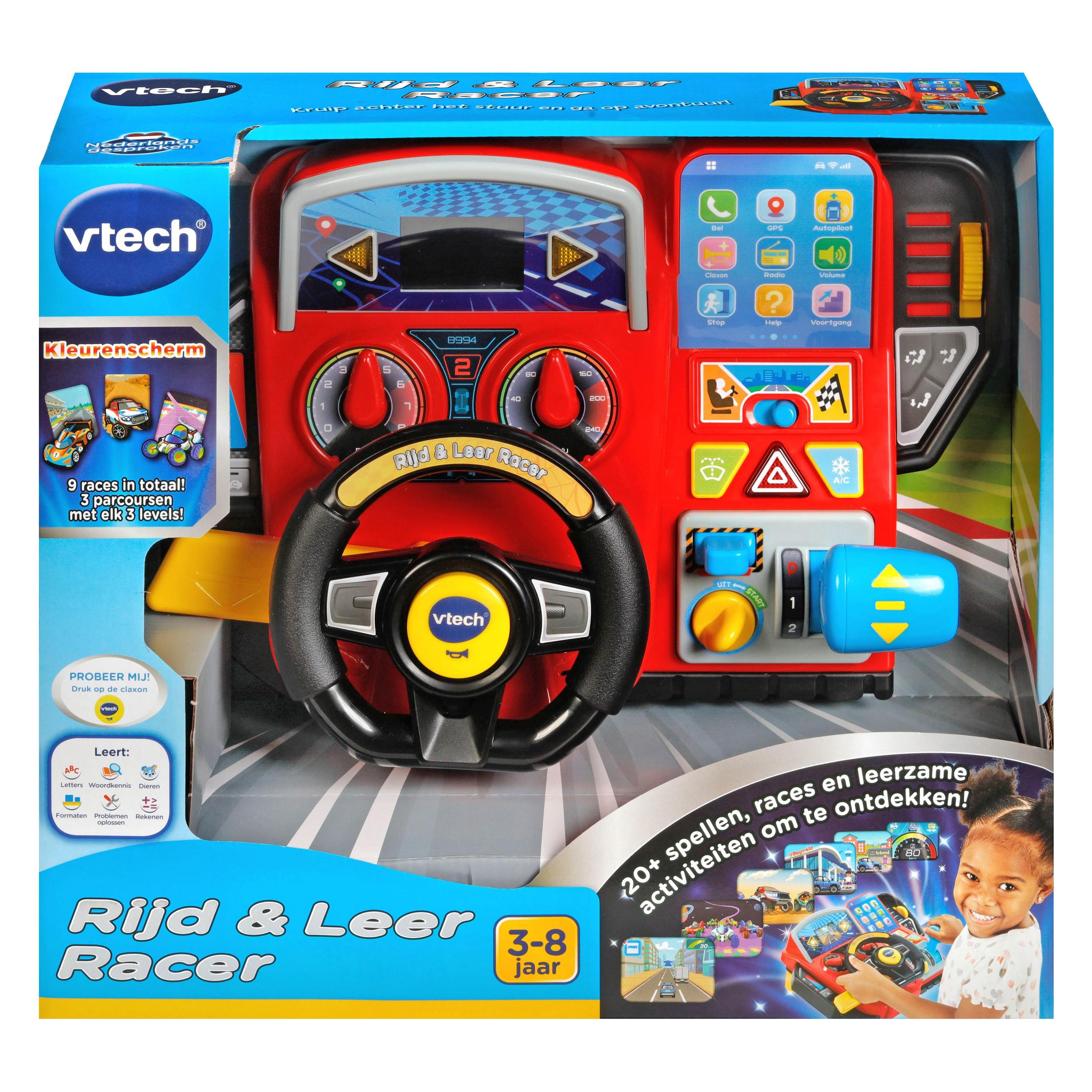VTech Rijd & Leer Racer (Niederländisch, 3 - 8 Jahre) (80-558923)