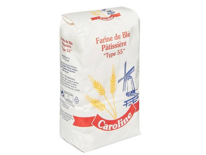 Caroline 1kg FARINE de BLÉ T55
