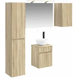 vidaXL, Badmöbelset, Badezimmer Aufbewahrungslösung