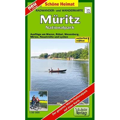 Radwander- und Wanderkarte Müritz Nationalpark, Sonstige von Verlag Barthel, Barthel, A, 978-3-89591-173-6