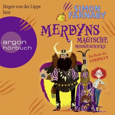 Merdyns magische Missgeschicke - Die Rache des Vandalen - Simon Farnaby, Audio, 9783732442850