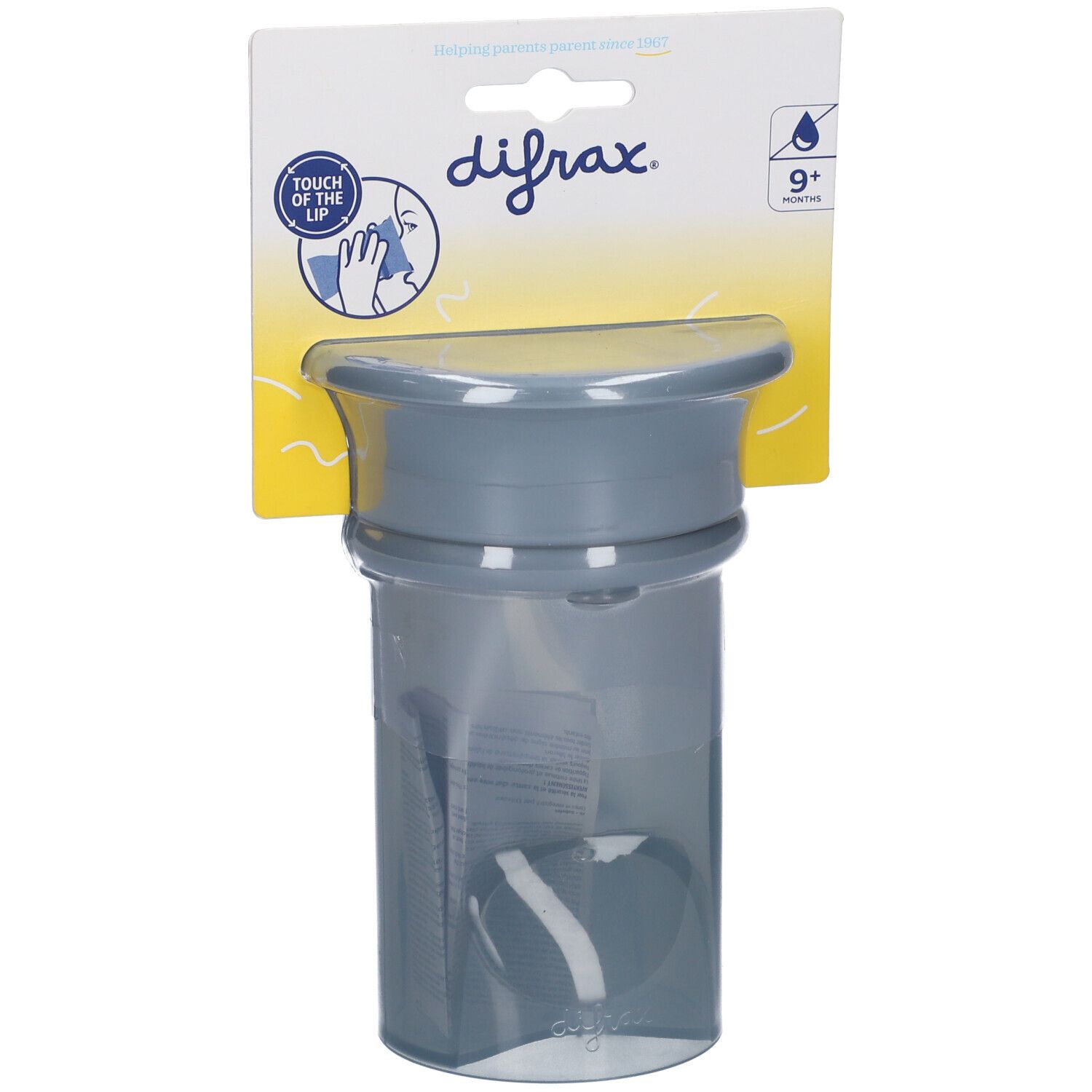 Difrax 360 Graden Beker Stone 250 ml Flaschen