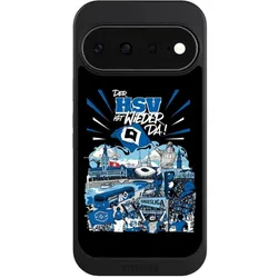 Nivocase Hülle für Google Pixel 11 Handyhülle NIVOcore Case Schwarz Aufstieg HSV Hamburger SV (Google Pixel 11), Smartphone Hülle, Schwarz