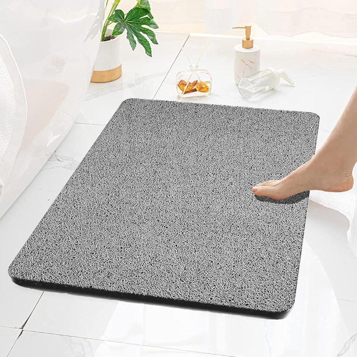 Antislip douchemat van PVC - 60 x 40 cm