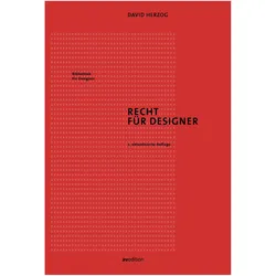 Recht für Designer, Fachbücher von David Herzog