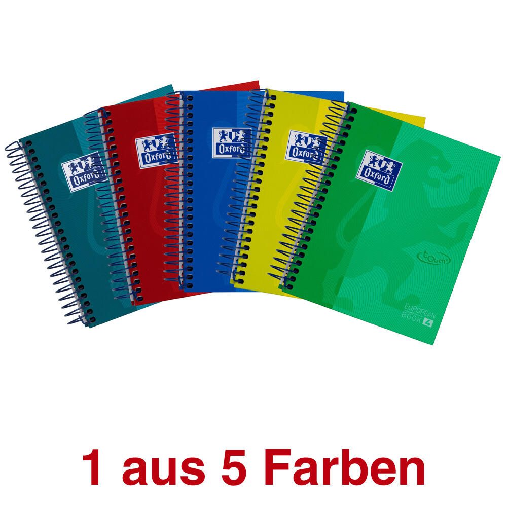 OXFORD Collegeblock DIN A6 kariert 400088285