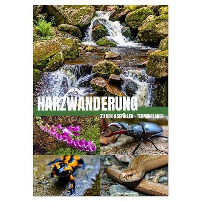 Harzwanderung zu den Ilsefällen - Terminplaner (Wandkalender 2026 DIN A4 hoch), CALVENDO Monatskalender