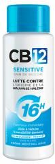 Cb12 Bain de Bouche Sensitive – Sans Alcool - Dents Sensibles - Protection Scientifiquement Prouvée Contre la Mauvaise Haleine Pendant 16 Heures – Combat la Cause de la Mauvaise Haleine – Fraîcheur Longue Durée - Menthe Douce - 250 ml - Flacon 250 ml