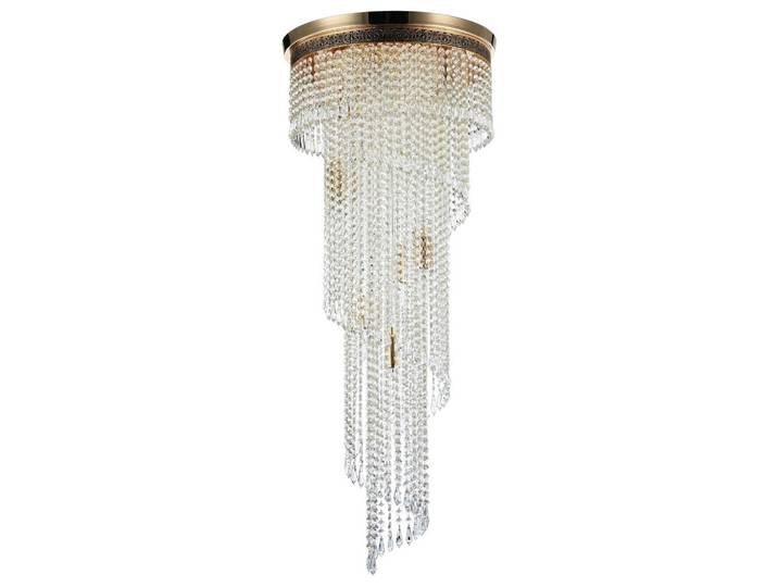 Kronleuchter Cascade Goldfarben max. 60 Watt