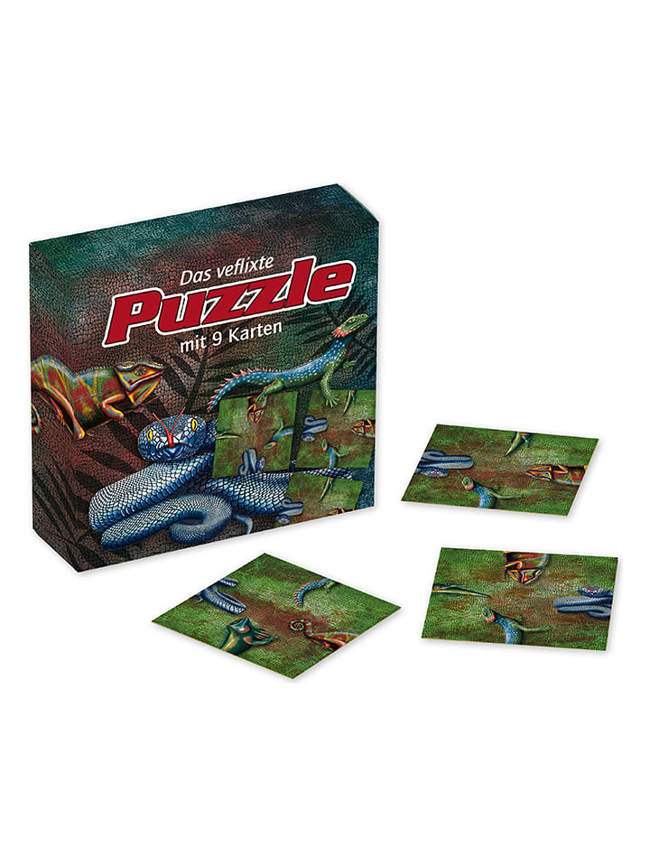 Lutz Mauder 9tlg. Verflixte Puzzle "Reptilien" - ab 3 Jahren - onesize