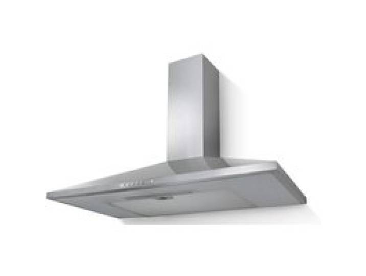 FABER Hotte Décorative pyramidale aspirante inox Largeur 90cm Débit dair 370m3/h