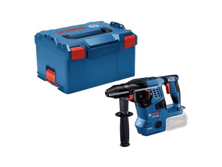 Bosch PRO Perforateur sans-fil SDS plus GBH 18V-28 C La puissance du filaire et la liberté du sans-fil : le perforateur sans fil pour perforer à pleine puissance
