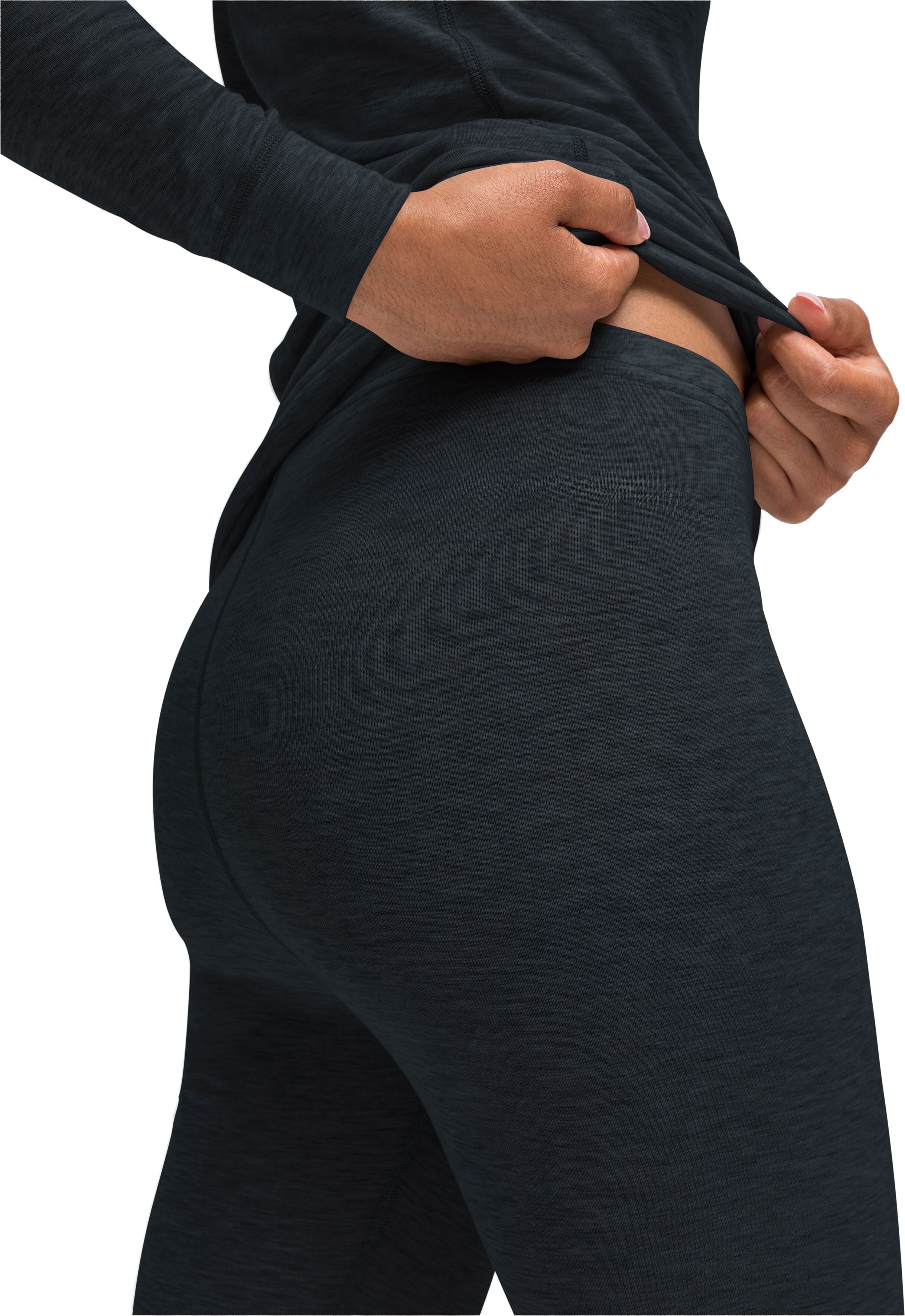 Shirt & Hose MAIER SPORTS "Lena", Mädchen, Gr. M, mittelgrau, 100% Polyester, KOB Set-Artikel Shirt & Hose, Damen Ski-Wäsche-Set, Funktionswäsche, Lange Unterhose + Unterhemd
