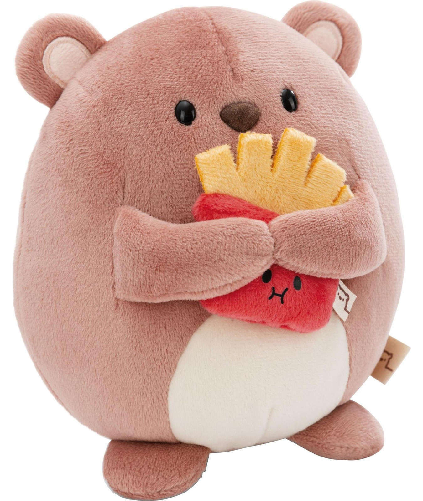 NICI Big Friends Bear Nomo met frietjes knuffel 27 cm