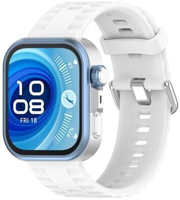 Everyday Crate Huawei Watch Fit 4 Band Silicone Quick Release Replacement Strap For Watch Fit 4 Pro Fit 4 Fit 3 white