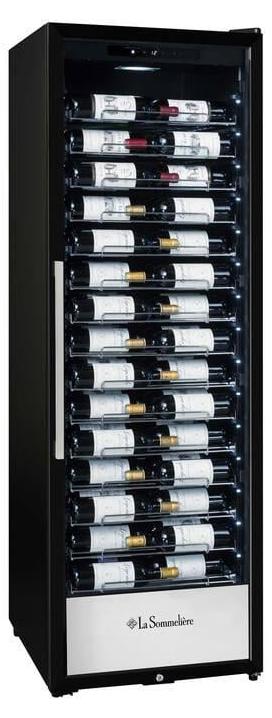 La Sommelière PRO160N, Weinkühler mit Kompressor, Freistehend, 152 Flasche(n), 105 W, G, Schwarz