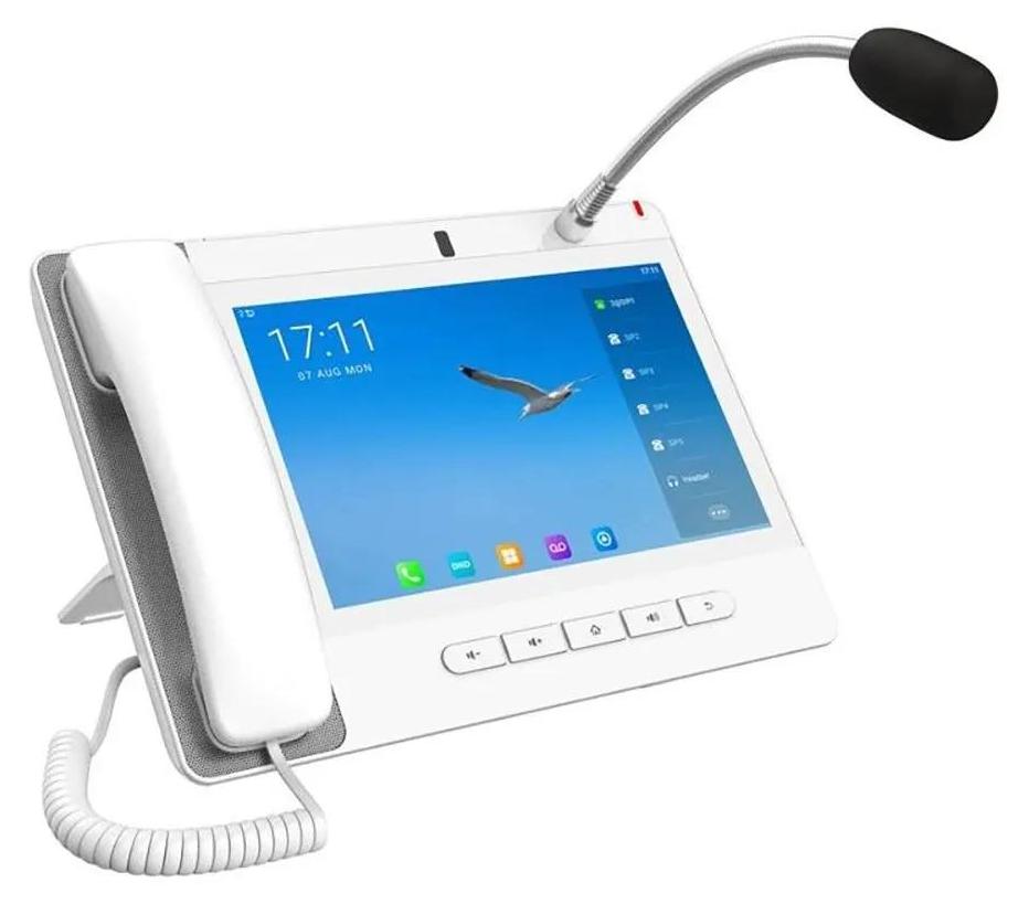 Fanvil A320i, IP-Telefon, Schwarz, Kabelgebundenes Mobilteil, Tisch/Bank, Android, Im Band, Außerhalb des Bandes, SIP-Info