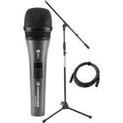 Sennheiser E 835 S Mikrofon Set+ Ständer + Kabel