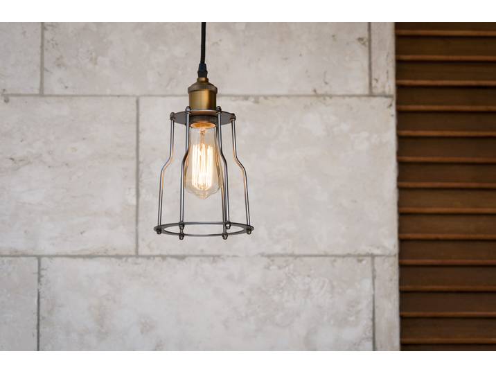 Lampe suspendue en métal Leeds