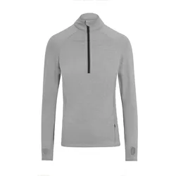 Awdis, Herren, Sportshirt, Cool-Flex 1/2 Zip Top (XXL), Silber