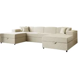 WOHNLANDSCHAFT Santos U Boucle