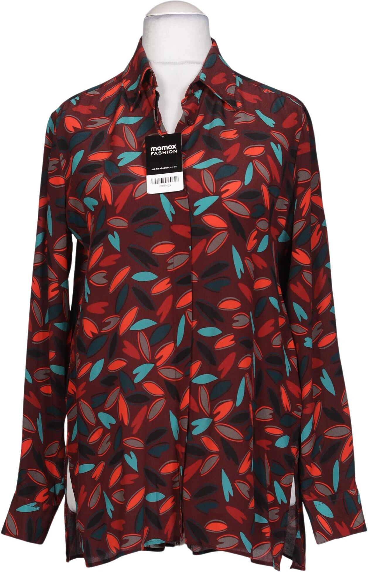 0039 Italy Damen Bluse, Mehrfarbig, Gr. S, Seide - Second Hand