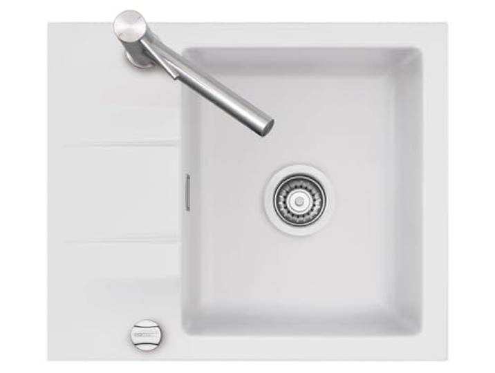 Systemceram Einbauspüle KeraDomo Genea 60 Excenterbedienung Sonder Satin 20
