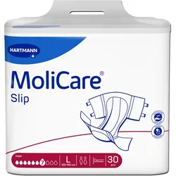 MoliCare Slip super, 7 Tropfen, Gr. L, 120 - 150 cm Hüftumfang 30 St