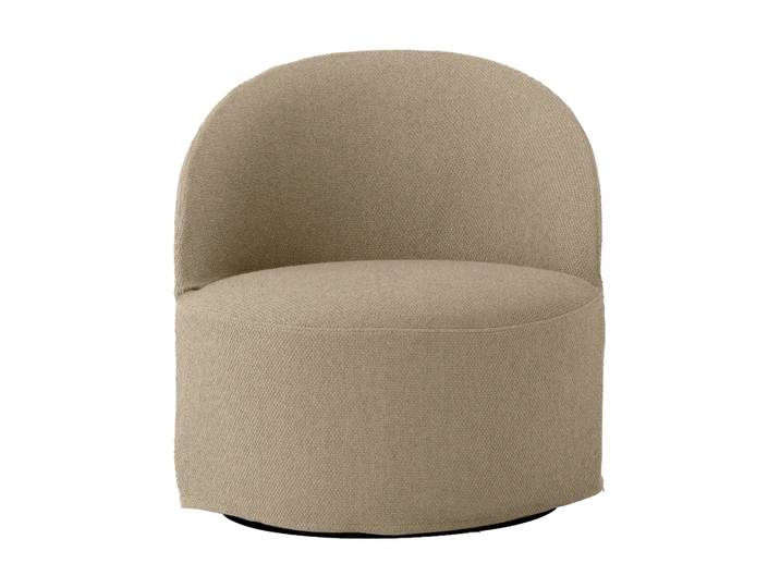 Audo Copenhagen Tearoom lounge chair Swivel Logan 02 Sand