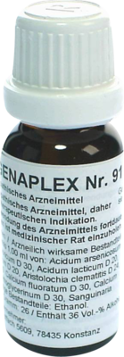 REGENAPLEX GmbH REGENAPLEX Nr.91 Tropfen zum Einnehmen 15 ml 02643498