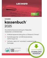Lexware kassenbuch 2026 v. 25.00 Abo-Vertrag 1 Jahr 1 Benutzer Download Win, Deutsch (nur für Neukunden) (08849-2039)