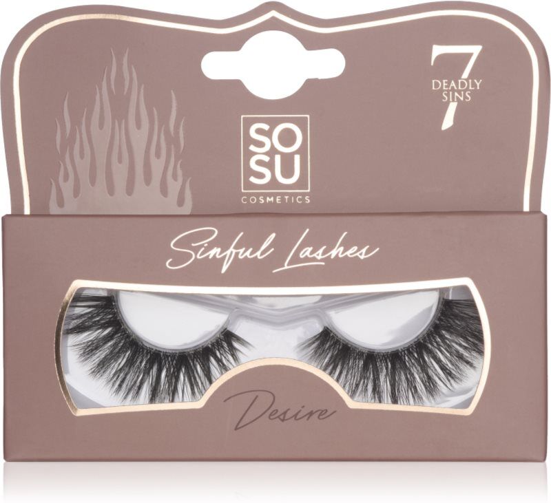 SOSU Cosmetics 7 Deadly Sins Lashes faux-cils Desire 1 pcs