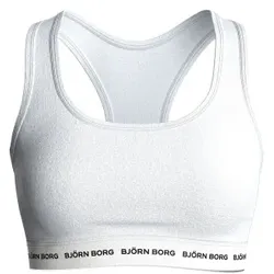 Björn Borg BH Logo Soft Top Weiß Baumwolle Small Damen