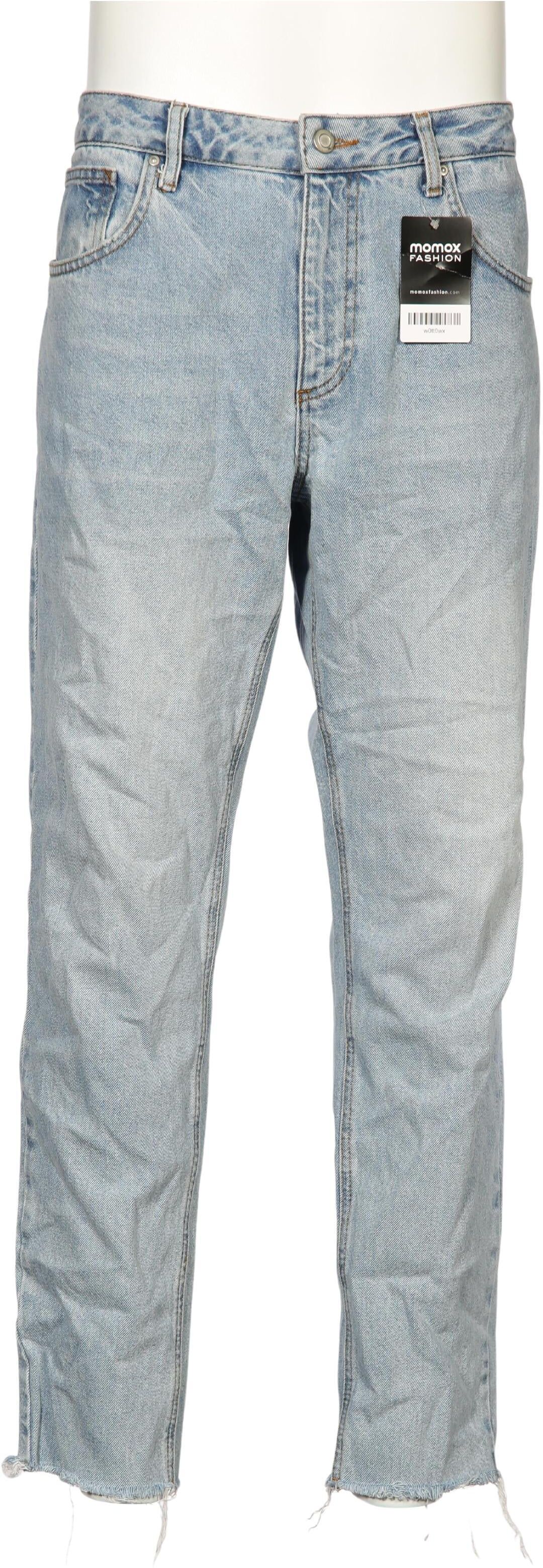 asos Herren Jeans, Hellblau, Gr. W34, Baumwolle - Second Hand