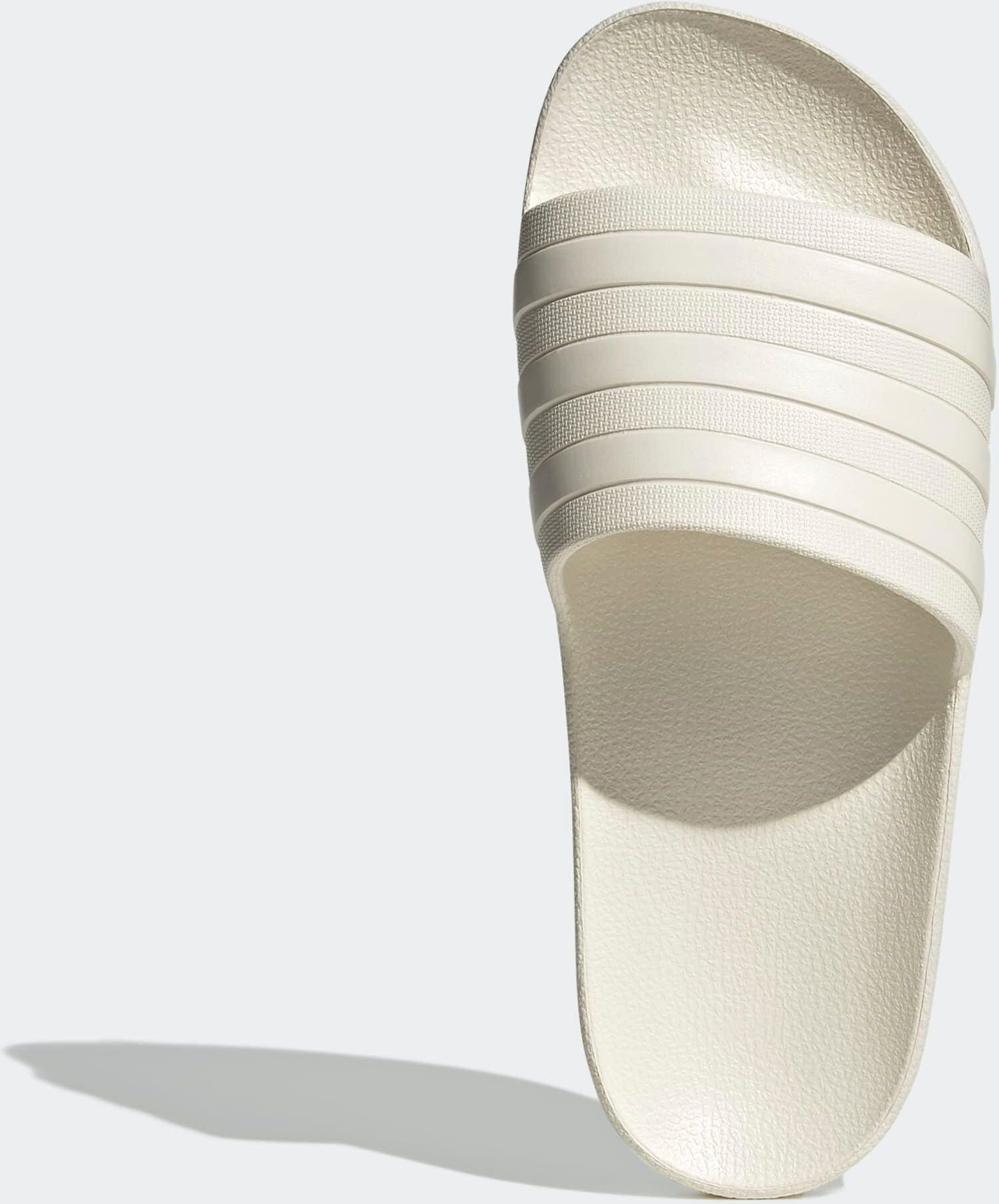 Badesandale ADIDAS SPORTSWEAR "AQUA ADILETTE", Damen, Gr. 39, weiß (sanftes weiß, sanftes weiß, sanftes weiß), Synthetik, Schuhe Badesandale, Badelatschen