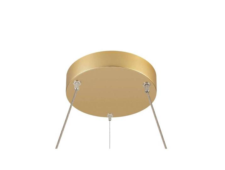 One Flat Pendelleuchte Einzeln 2700/3000K Brass - SLV - Wohnzimmer - Aluminium - Einflammig