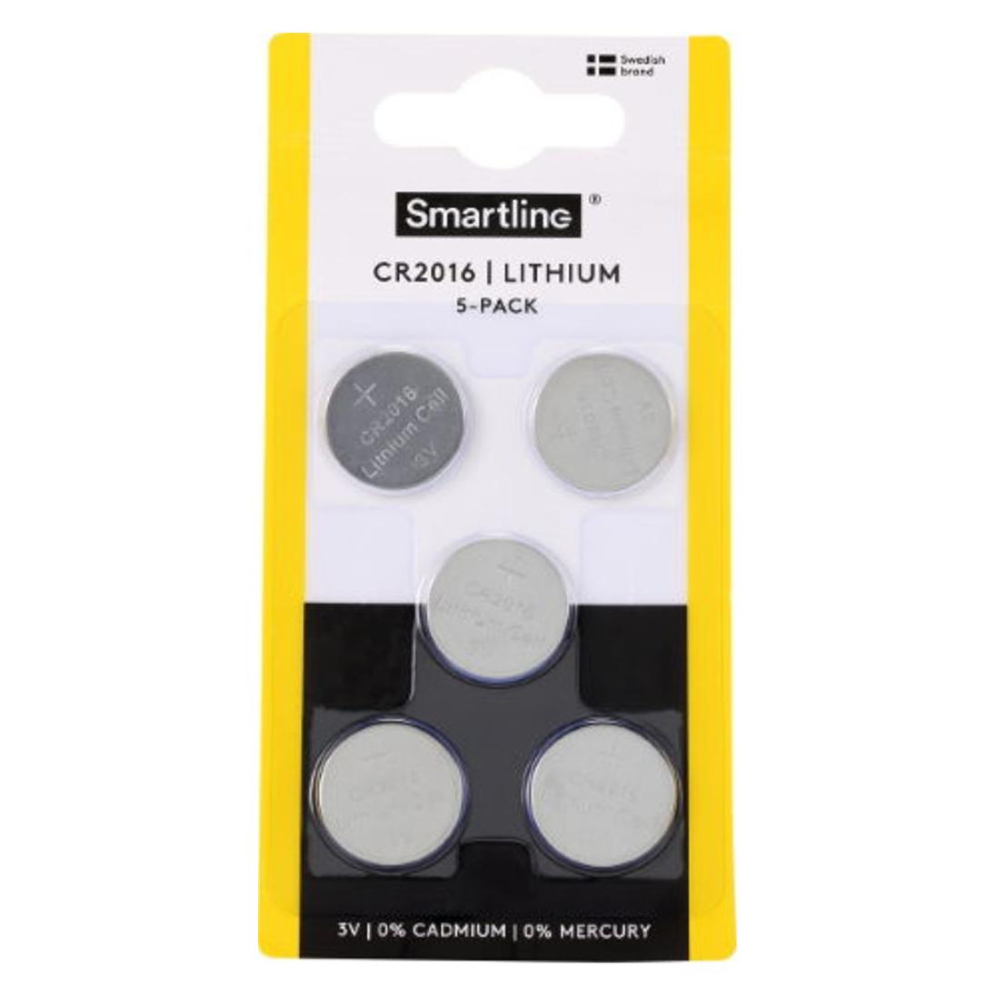 CR2016 5-pack (5 Stk., CR2016) (CR2016SMA)