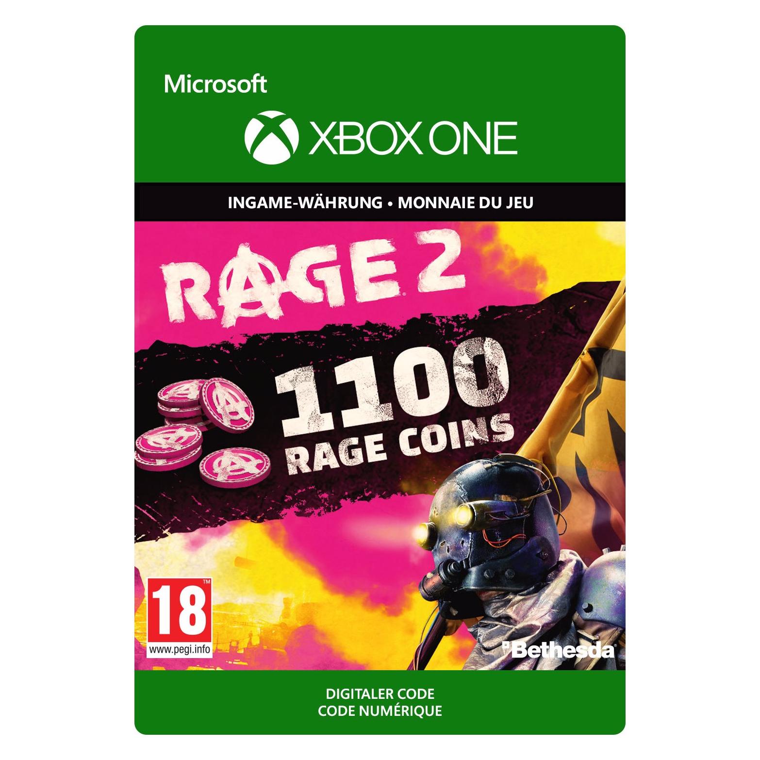 Microsoft Rage 2: 1100 Coins (KZP-00038)