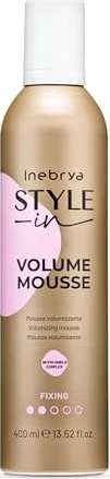 Inebrya Volume Mousse (Schaumfestiger, Volumenschaum, 400 ml) (8033219160335)