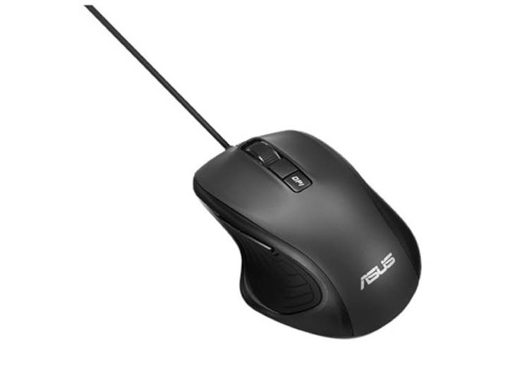 ASUS UX300 PRO ergonomische muis (32000 dpi, DPI schakelaar, optische sensor, voor rechtshandig), zwart