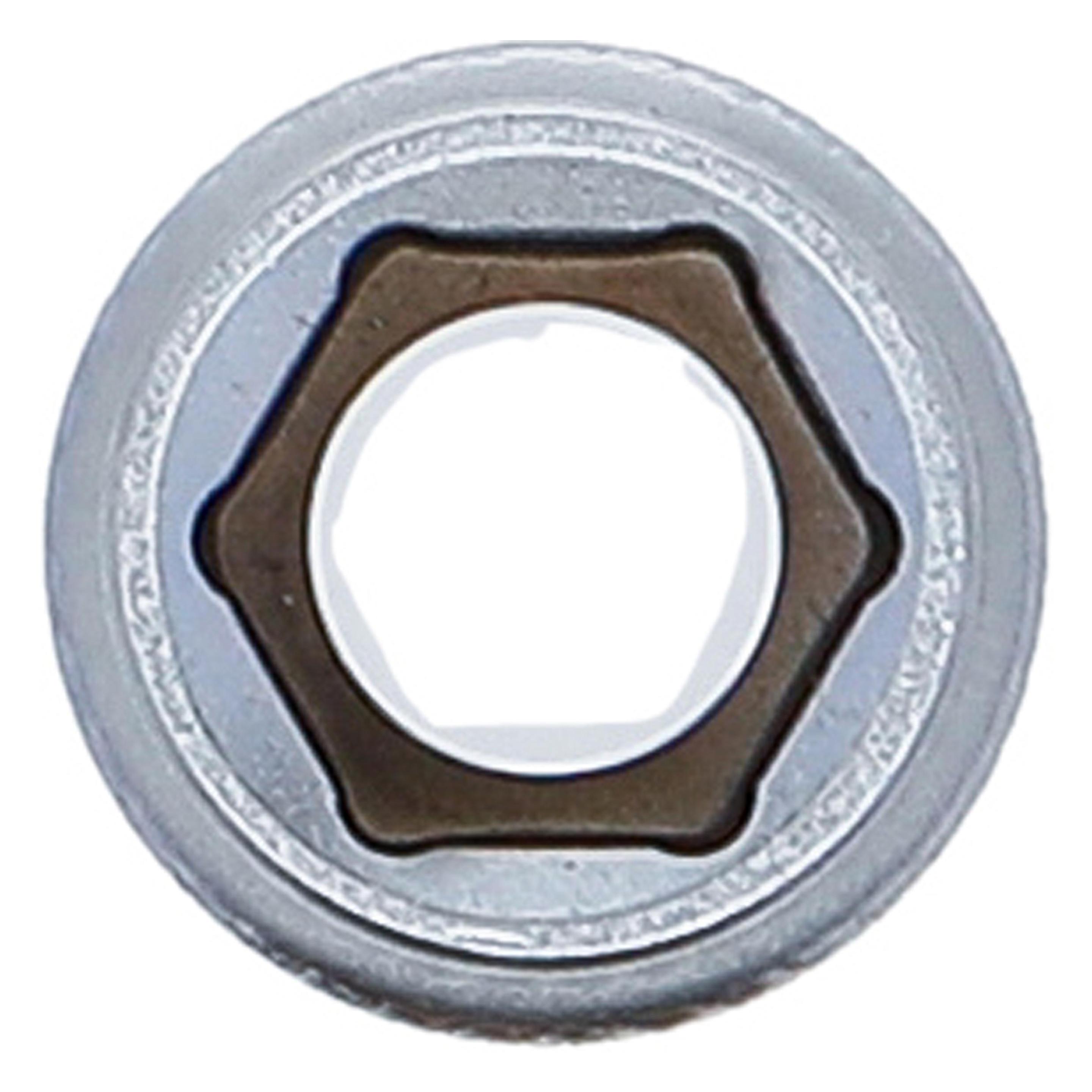 BGS Steckschlüssel-Einsatz Sechskant Antrieb Innenvierkant 10 mm (3/8") SW 10 mm (10 mm) (10610)