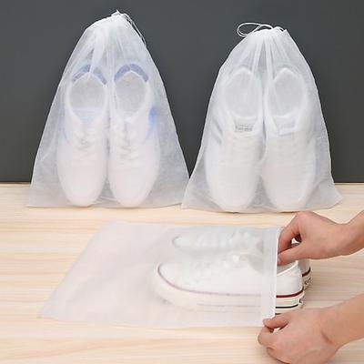 20 stücke schuhe aufbewahrungstasche schrank schuhorganisator vlies reise tragbare tasche wasserdichte tasche kleidung klassifiziert hängende taschen