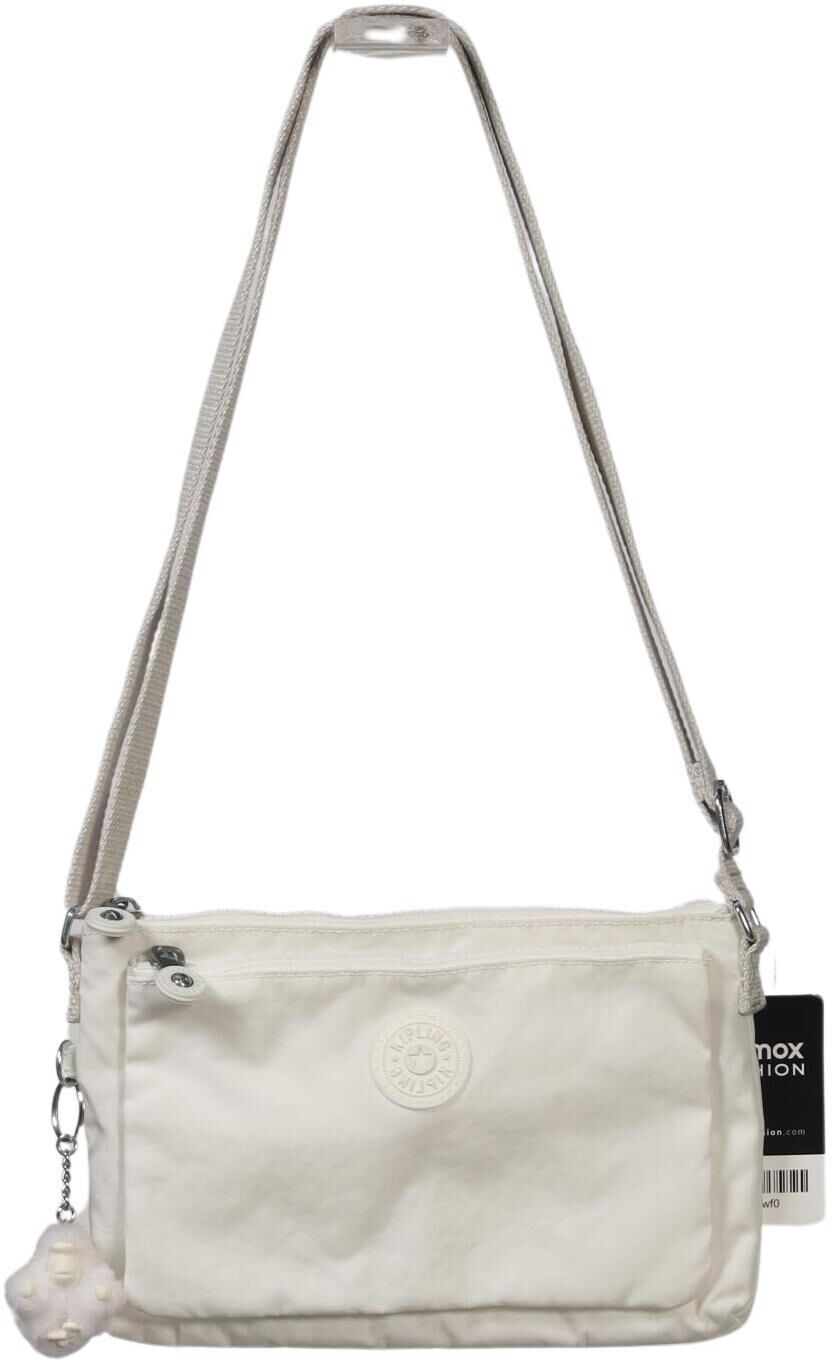 Kipling Damen Handtasche klein, Cremeweiß, Synthetik - Second Hand