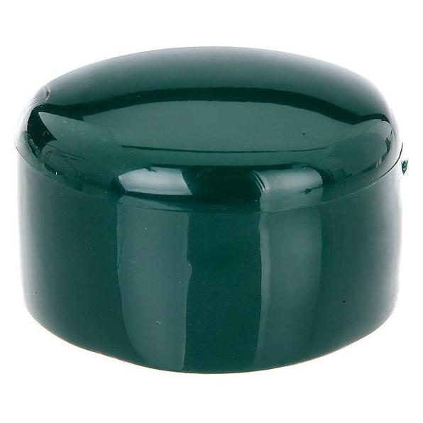 Magni Alberts 654542 Pfostenkappe für runde Metallpfosten Kunststoff, grün für Pfosten-Ø 48 mm (4004338654542)