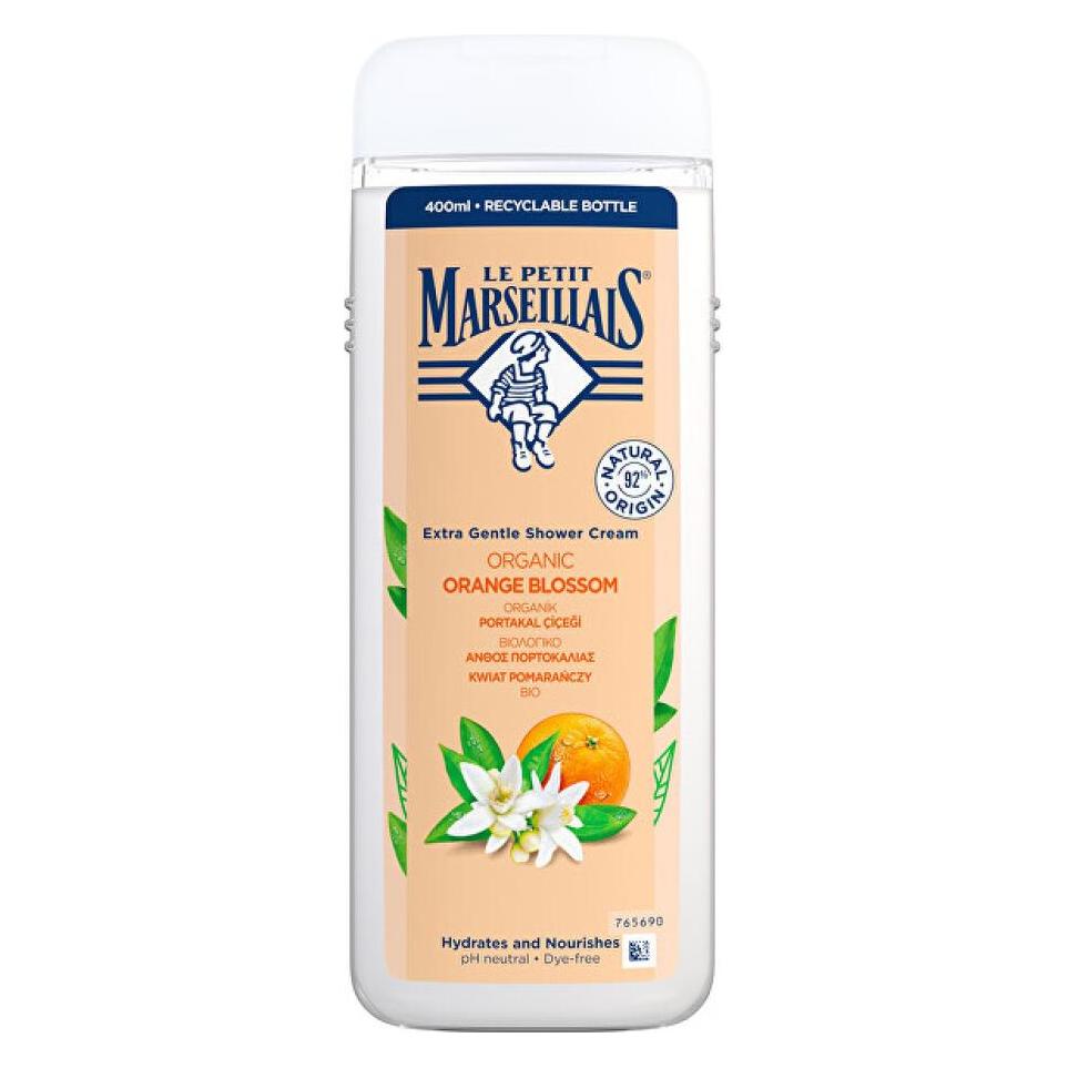 Le Petit Marseillais Extra Gentle Shower Cream Organic Orange Blossom (400 ml) (3574661578330)