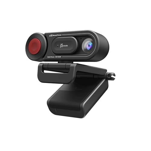 j5create JVU250-N Webcam met automatische en handmatige autofocus HD