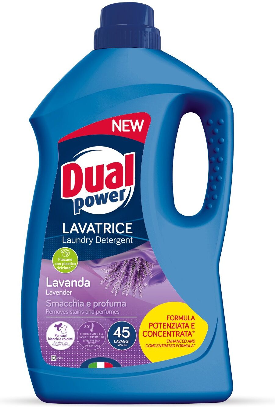 Detersivo lavatrice Dual Power BL9294 Lavanda capi bianchi e colorati