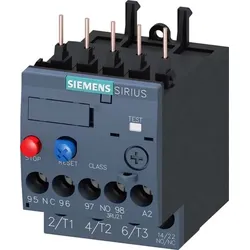 Siemens 3RU2116-1HB0 Überlastrelais 5,5-8,0A für Motor S00 CL.10 Anbau Schraub