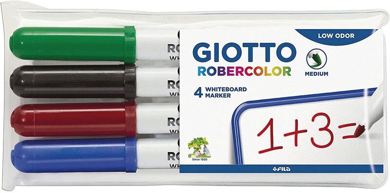 Pochette 4 marqueurs ROBERCOLOR - Giotto